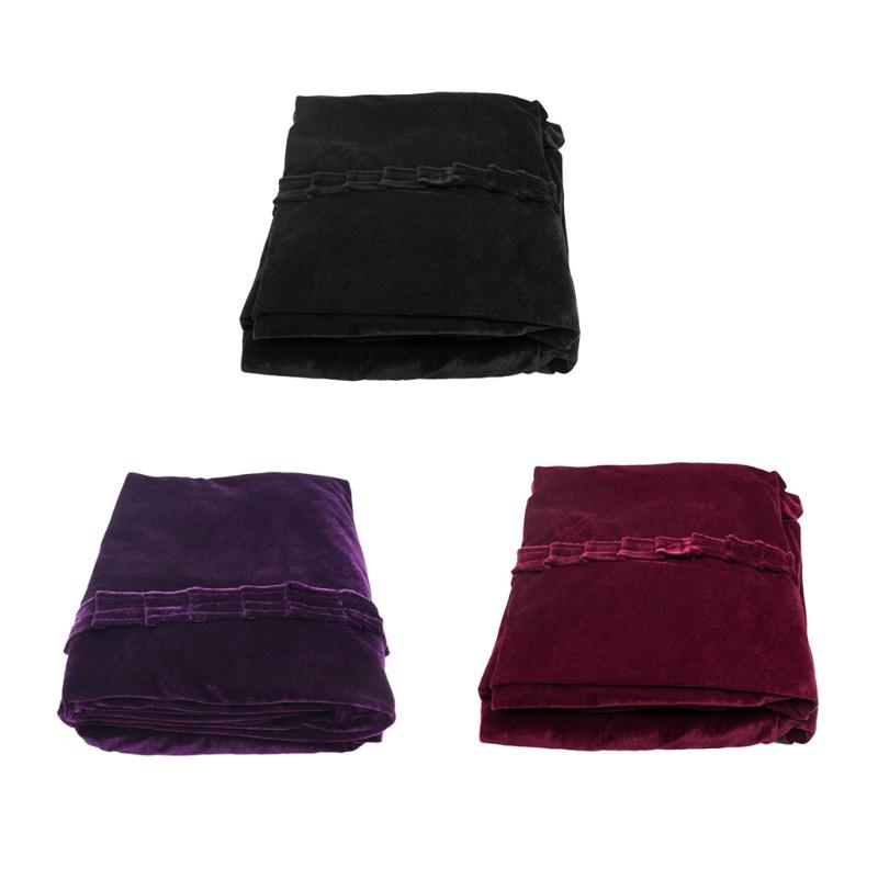 Thực Tế Đầy Đủ Đàn Piano Bìa Pleuche Trang Trí Với Macrame Cho Phổ Thẳng Đứng Dọc Đàn Piano Có Thể Gập Lại Chống Mài Mòn