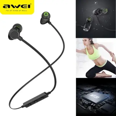 Awei WT30 Wireless Bluetooth Earpiece Headset Earphone Sweatproof Sports with Mic
