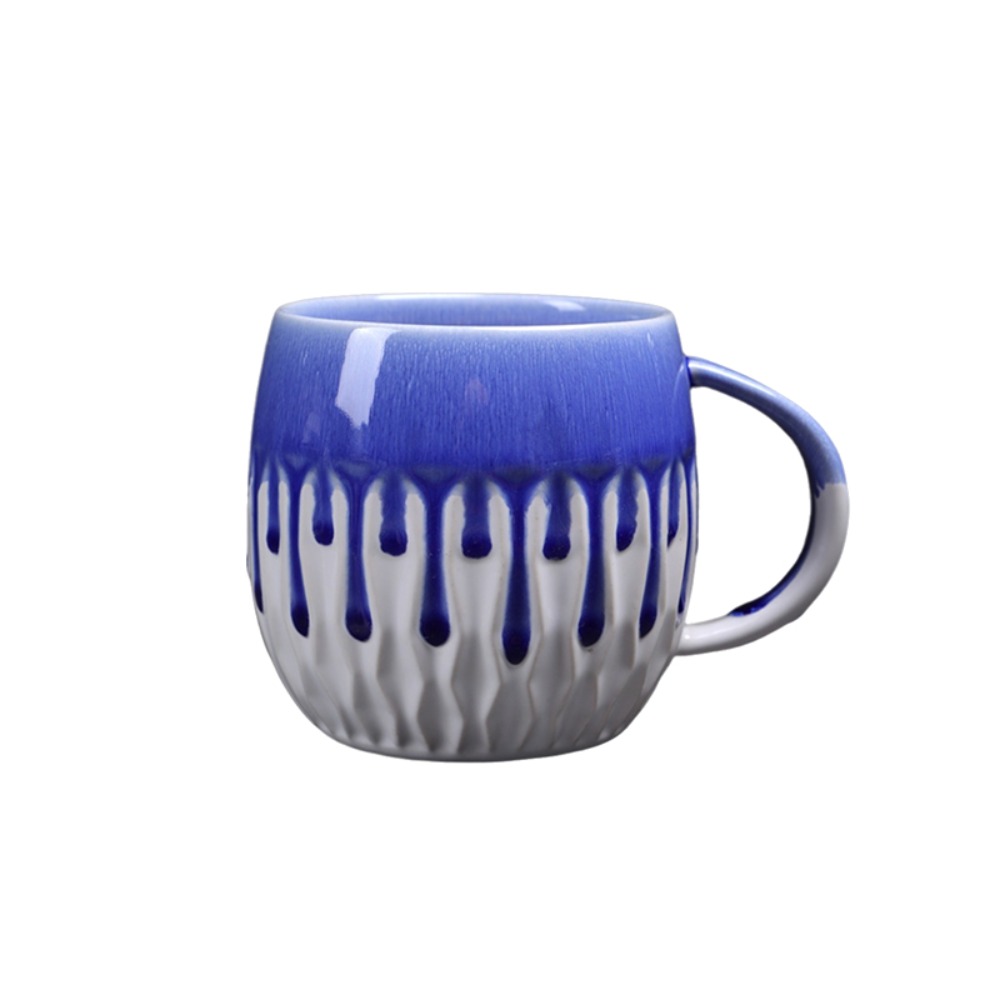 JIAOD Gốm sứ Cốc cà phê thay đổi lò nung Dung lượng lớn 600ml Cốc sữa Độc nhất An toàn cho lò vi sóng Cốc trà Văn phòng - 4