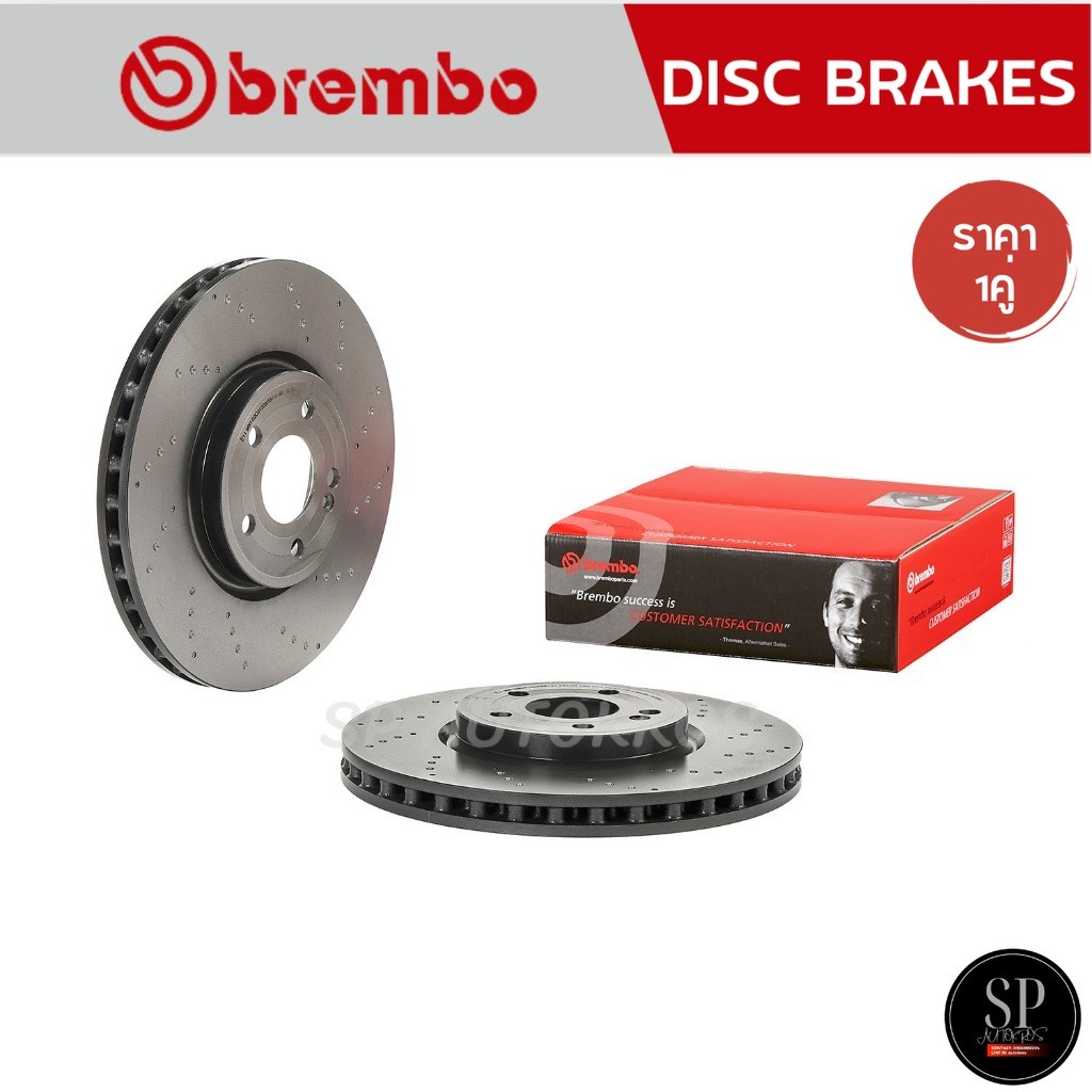 BREMBO จานเบรคหน้า BENZ AMG GLA H247 ปี20 X247 W177 เจาะรู '18- / 330MM รหัส D09 D986 11 / ราคา 1คู่ ราคา 8,700 บาท*ส่งฟรี