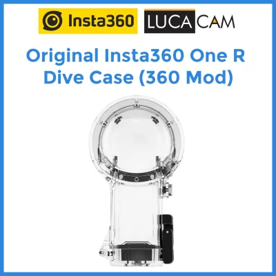 Insta360 One R Original Dive Case for 360 Mod + Vertical Battery Base Combo
