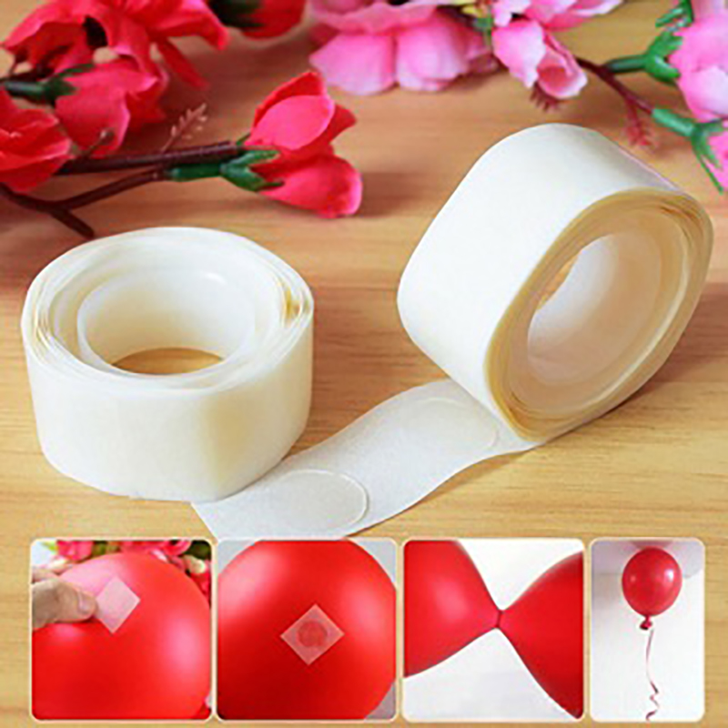 Balloon Glue Point 250PCS Dot Glue Clear Removable Adhesive Dots Double  Sided Ballon Tape Strips for Birthday Wedding Shower Party Vanlentine's Day