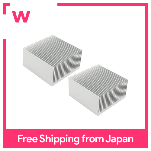 Silver-White Heat Sink LED 150x20x6mm Heat Sink Aluminum Cooling Fin AU | UK