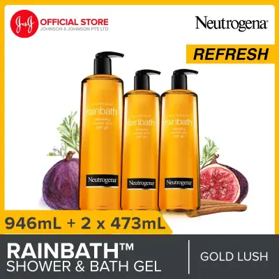 Neutrogena Rainbath Refreshing Shower and Bath Gel 946ml + Neutrogena Rainbath Refreshing Shower and Bath Gel 473ml x2