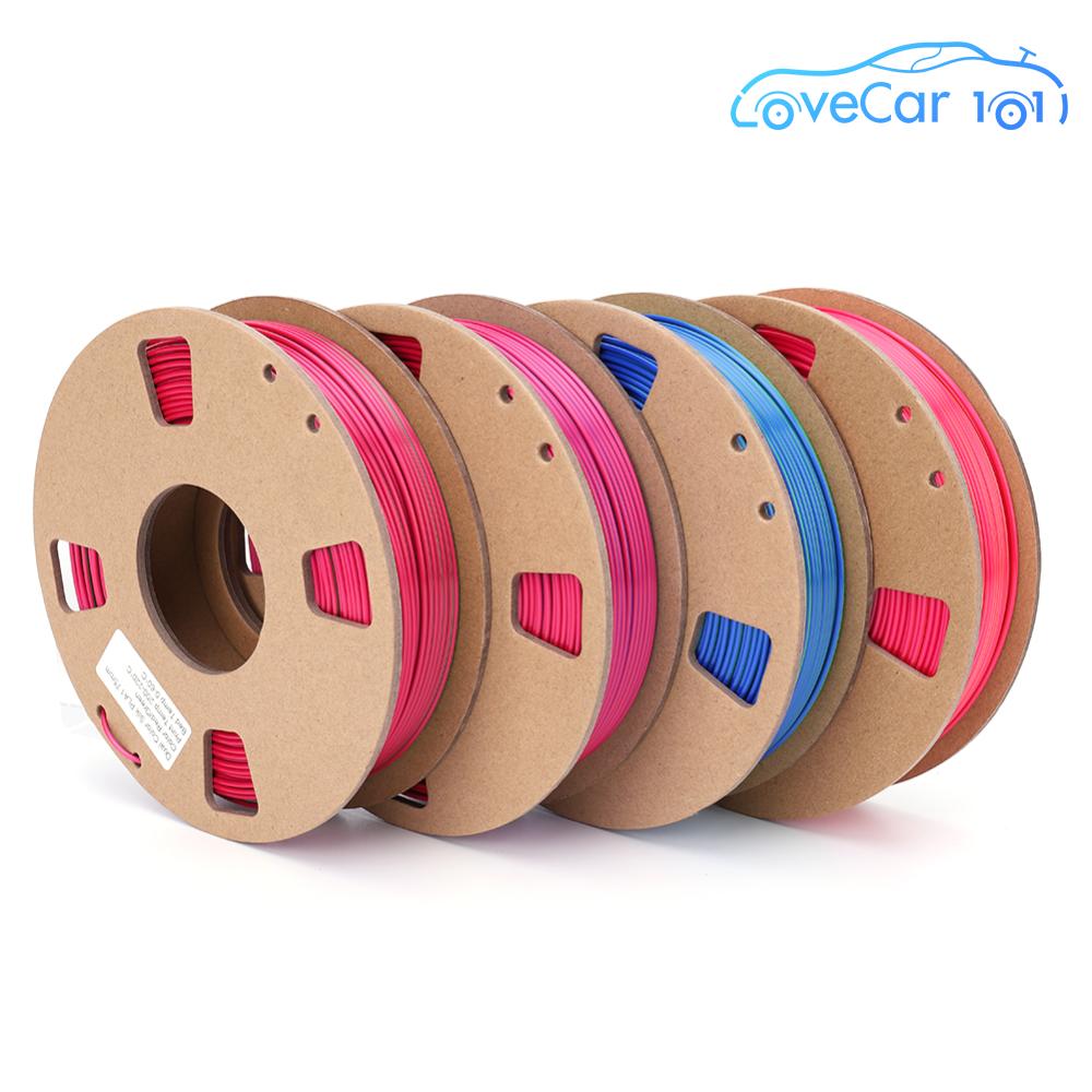 PLA 3D Printer Filament Bundle Silk Red Blue 1.75mm 3D Printing Materials Silk Blue Green 4 Spools Pack Silk Black Green ราคา 997 บาท*ส่งฟรี