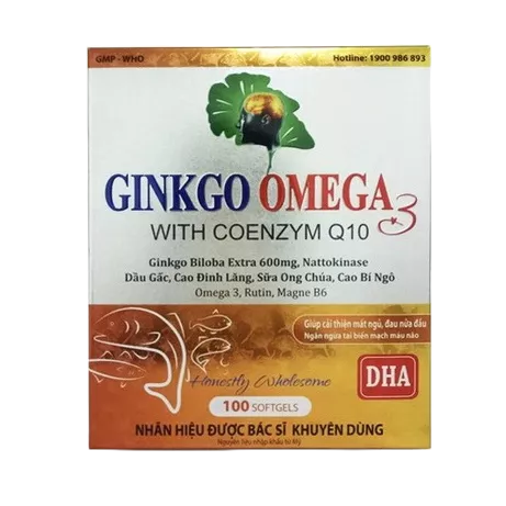 GINKGO OMEGA 3 vàng mới cá