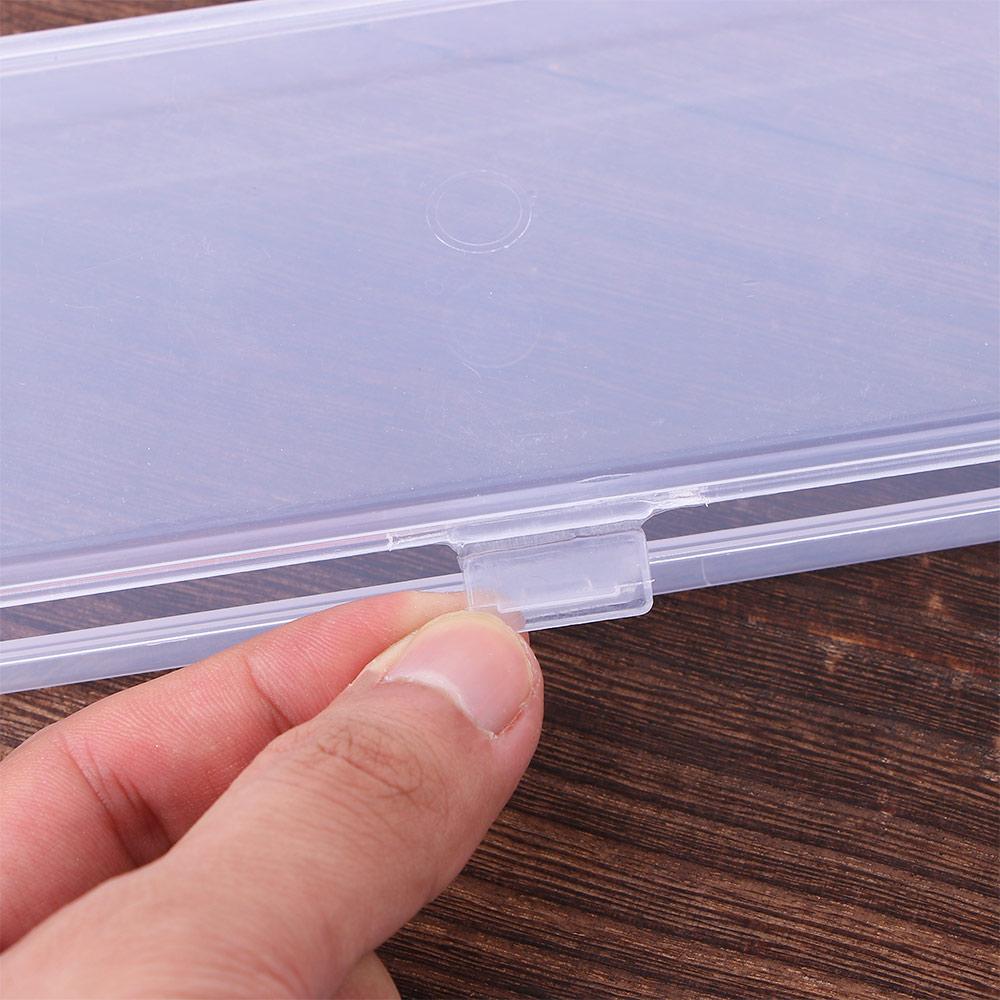FIRST SONG Pencil Case Office Label Organizing Transparent Art Tool Case  Storage Box Sticker Tape Container Stationery Sticker Box Sticker Desktop  Organizer Sticker Storage Box
