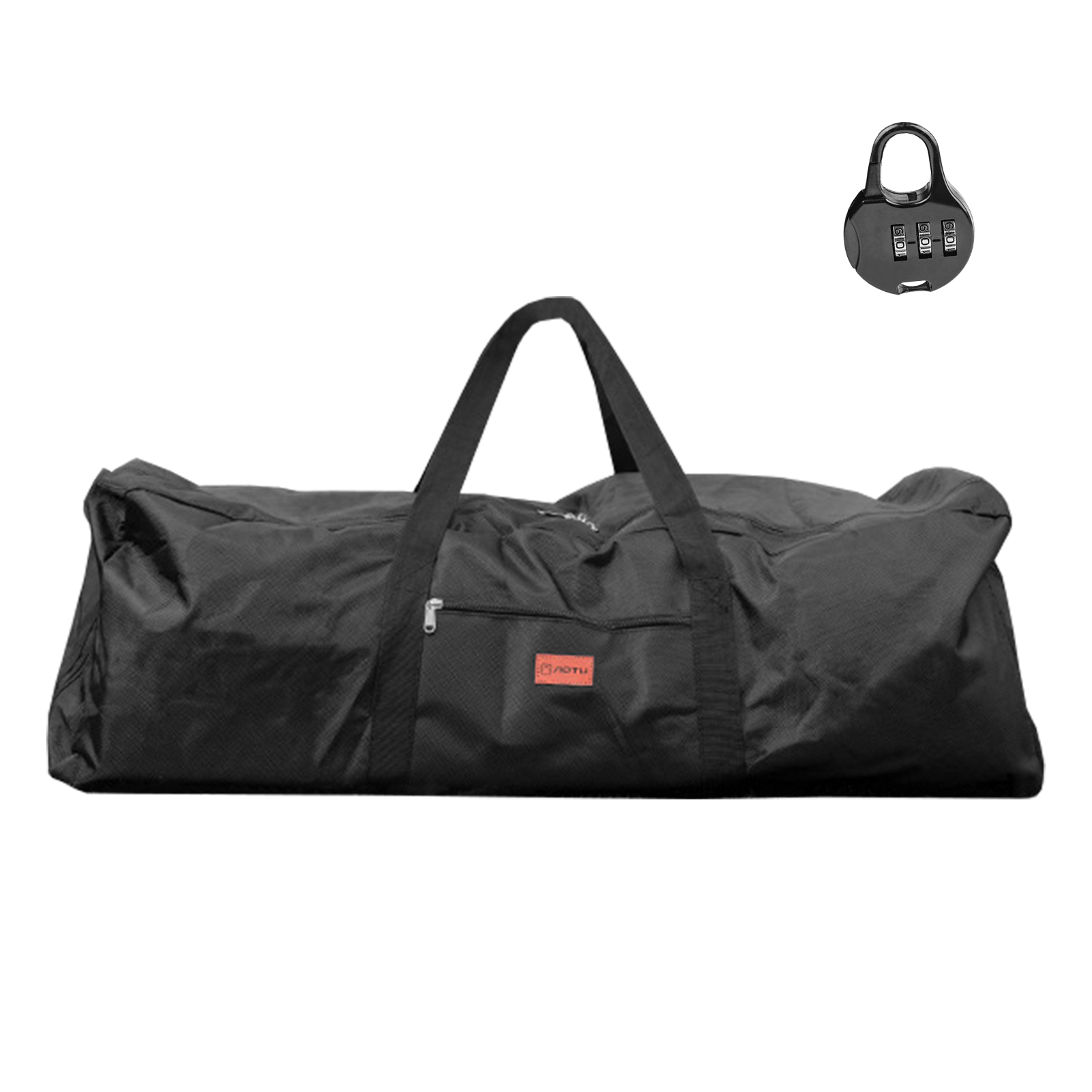 AOTU Storage Bag - Tear-resistant Oxford Cloth Waterproof Coating Large Capacity Lock Closure Reinforced Handles Ideal for Camping Gear