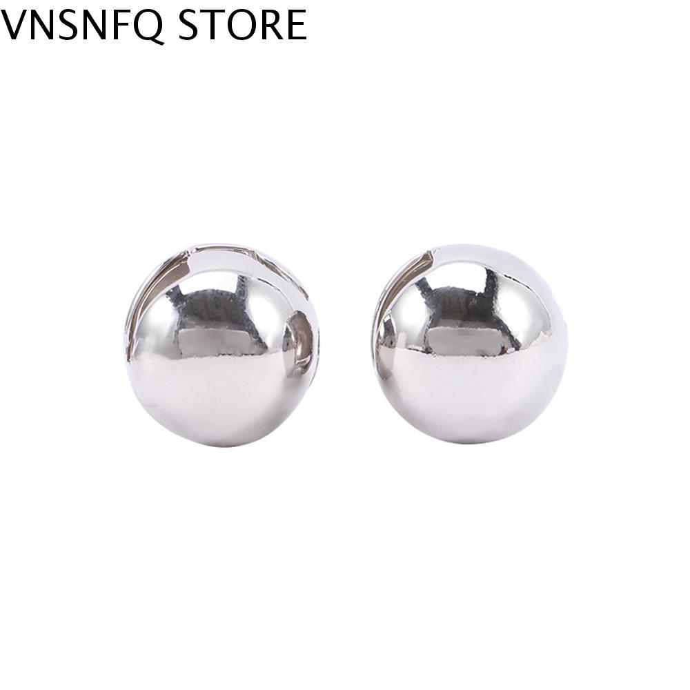 VNSNFQ Kết cấu Đối với phụ nữ Nhỏ Quả bóng Tròn Hình cầu Cái rổ Phụ kiện thời trang Lập thể Vòng khuyên tai Bông tai stud Thả hoa tai Trang sức