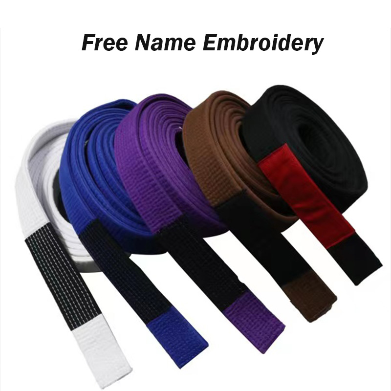【 Must-have color】 Brazilian jiujitsu belts a0-a4 size catj suit for taekwondo