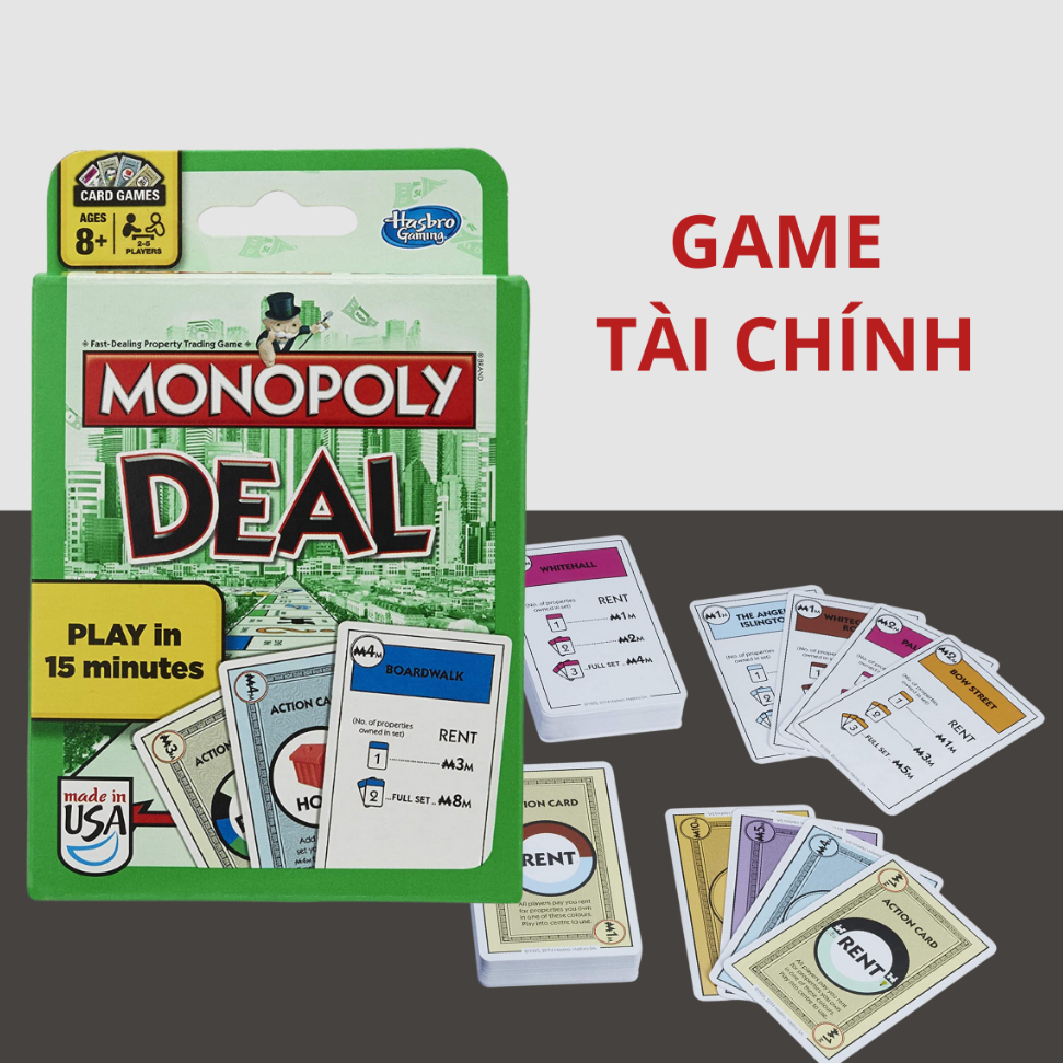 Tổng hợp bộ đồ chơi thẻ bài cardgames Uno no mercy Skipbo 5alive monopoly deal Uno Flip Dare