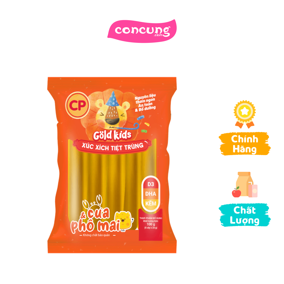 Xúc xích Cua & Phô mai