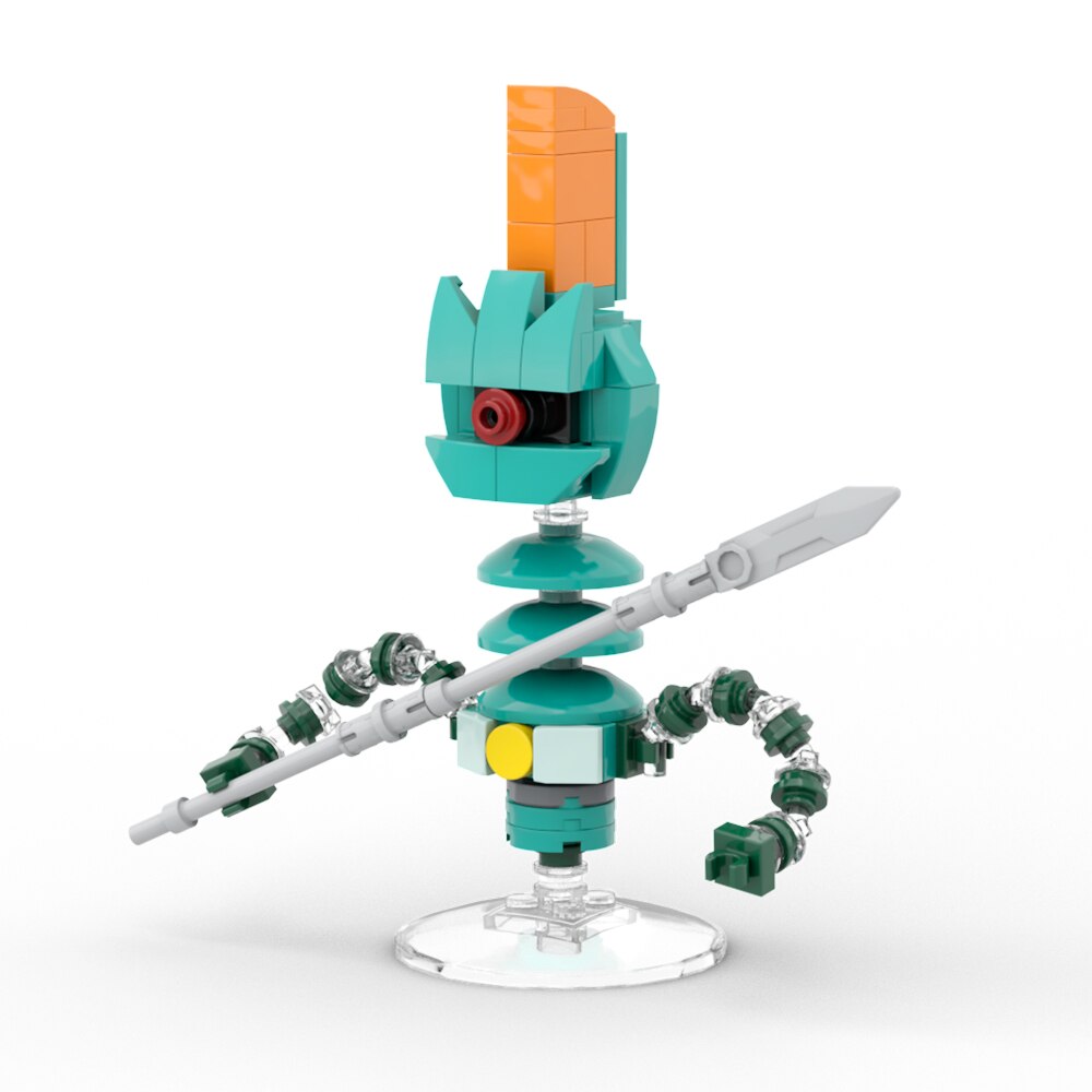 Moc Trò Chơi Nhân Vật Vương Quốc Nước Mắt Người Lính Xây Dựng Robot Bộ đồ chơi xếp hình Hành Động Nhân Vật Quái Vật gạch đồ chơi Trẻ Em Quà Tặng nhân vật phim hành động