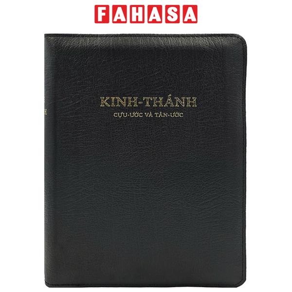  Fahasa - Sách - Kinh Thánh - Cựu Ước Và Tân Ước - Bìa Da - Màu Đen Có Khóa Kéo 