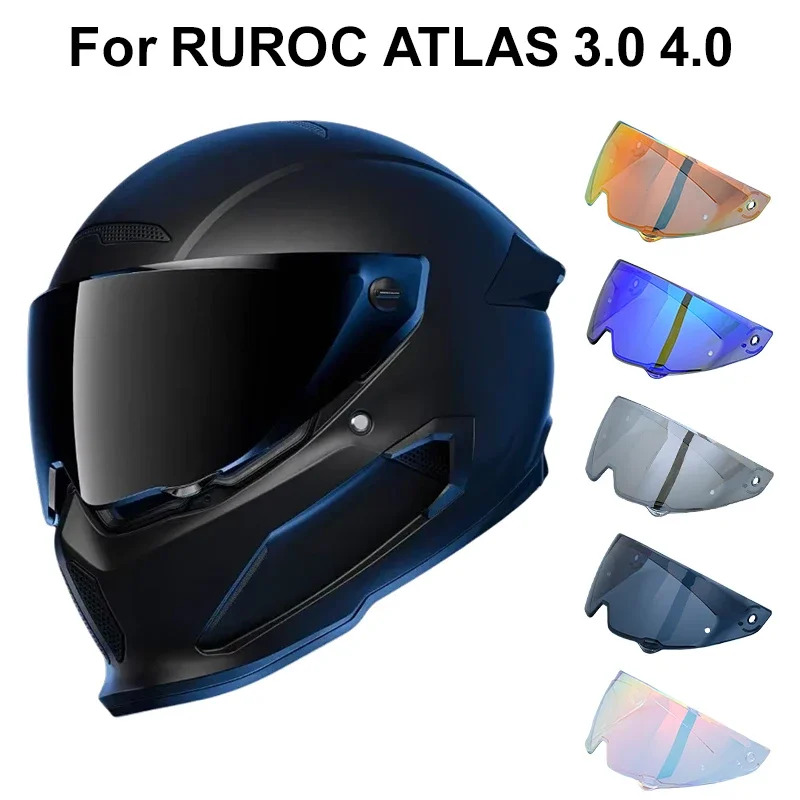 Ruroc Atlas 3.0/4.0 Full Face Helmet - Anti-Fog Color Changing