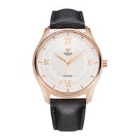 Đồng hồ nam Yazole 426 dây da chống nước phong cách trẻ trung năng động