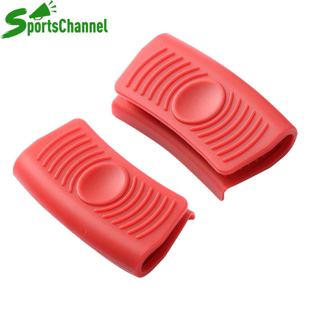 2 cái Tay Nắm nồi silicon chịu nhiệt tay cầm nồi tay áo chống trượt chống bỏng tay cầm nồi kẹp giữ dụng cụ nhà bếp dụng cụ nấu ăn