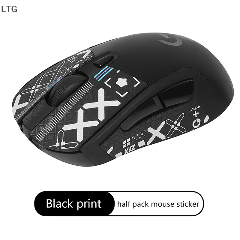 LTG Mềm mại thoải mái chống trượt dán cho chuột thằn lằn da mồ hôi thấm Sticker Tương thích với Logitech G403 G603 g703 Chuột