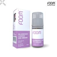 Liquid Salt Nicotine FOOM ICE CREAM SERIES - Blueberry Cheese Ice Cream 30 mg / 30 mL