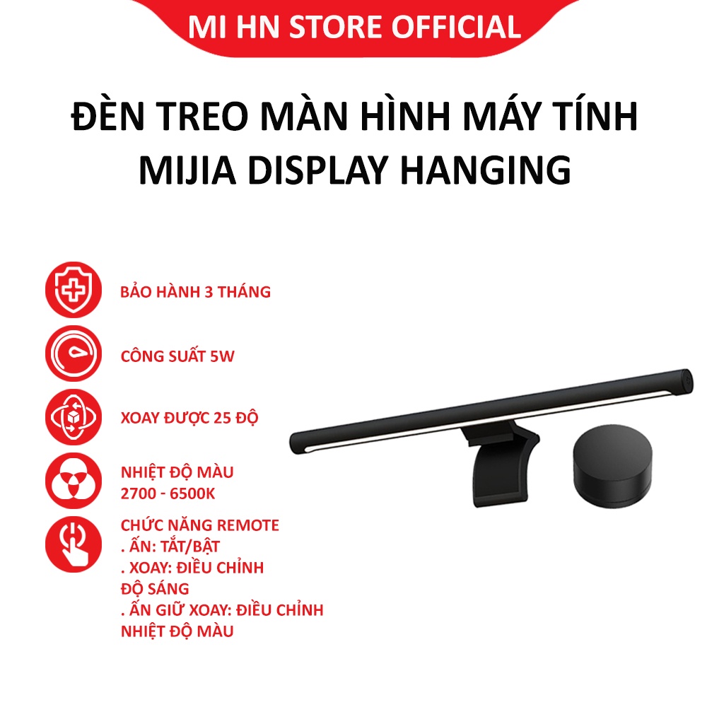 Đèn treo màn hình máy tính Xiaomi Mijia Display Hanging bảo vệ mắt - Bảo hành 3 tháng
