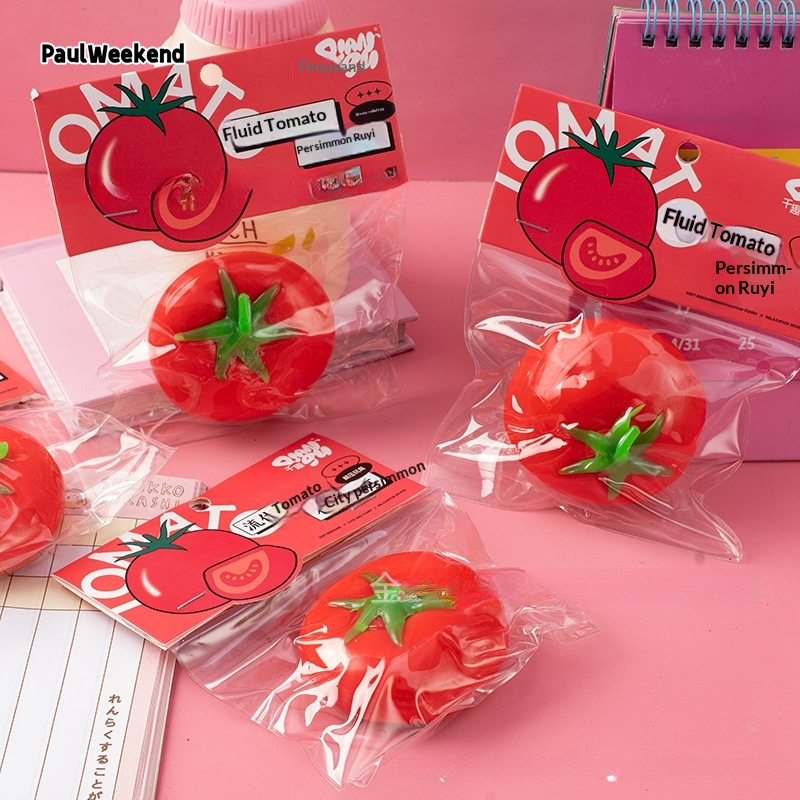 PaulWeekend Flower-Shaped Squishy Stress Relief Toy with Slow Rebound TPR Material for Relaxation and Sensory Fun ราคา 30 บาท*ส่งฟรี