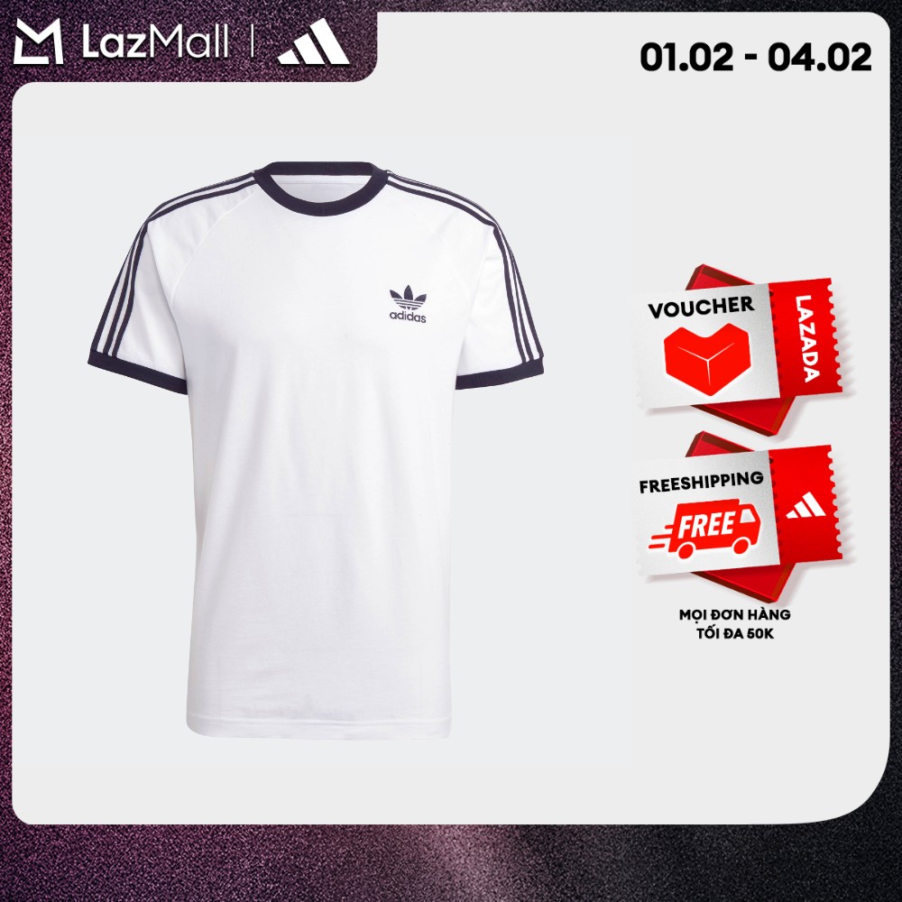 adidas Lifestyle Adicolor Classics 3-Stripes Tee Men White IA4846