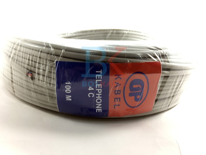 KABEL TELFON TELPON TELEPHONE GP 4C (ISI 4) 100 METER-Shelishop13 Harga  214,000 Ringgit*Penghantaran Percuma