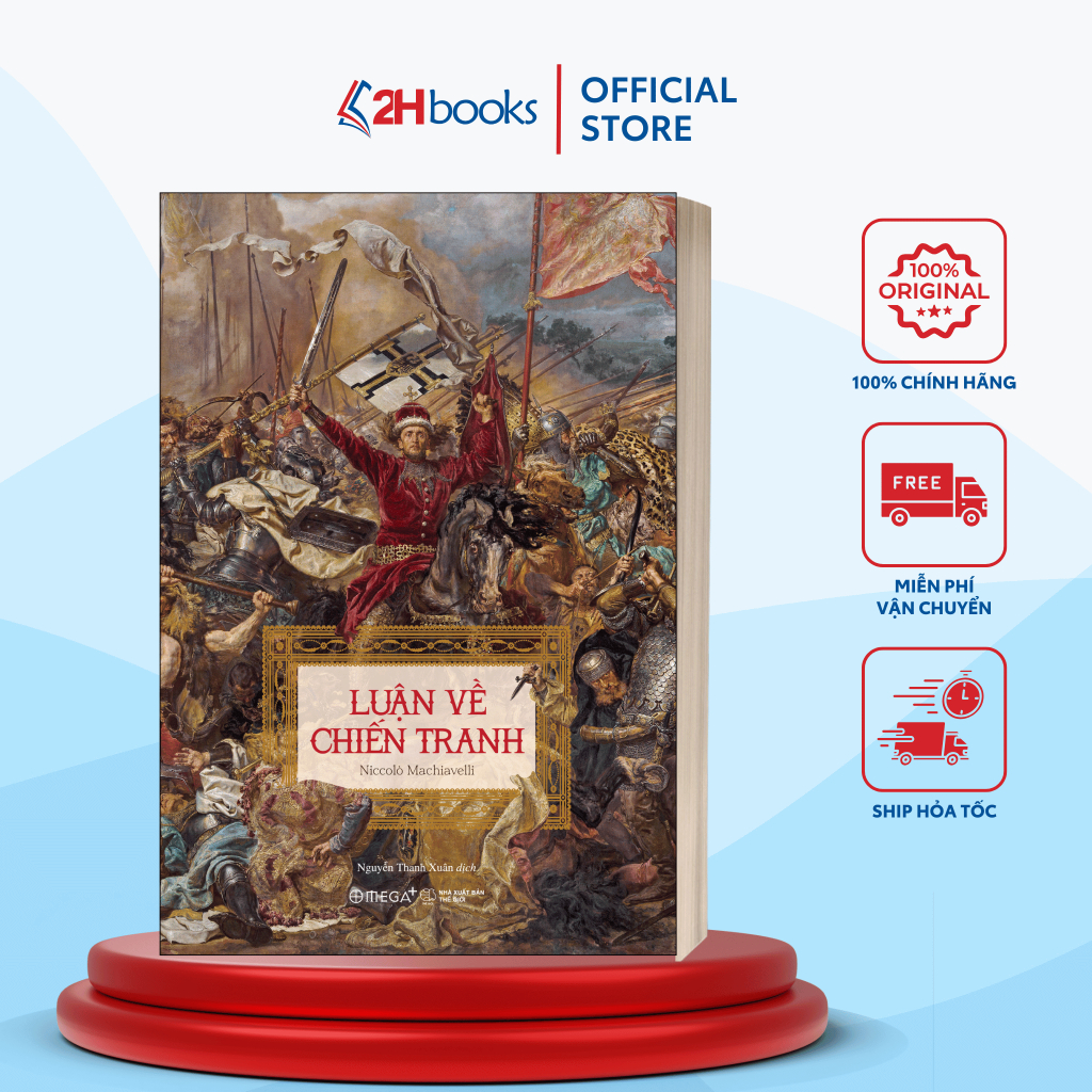Sách Luận về chiến tranh, tác giả Niccolò Machiavelli  - HHB