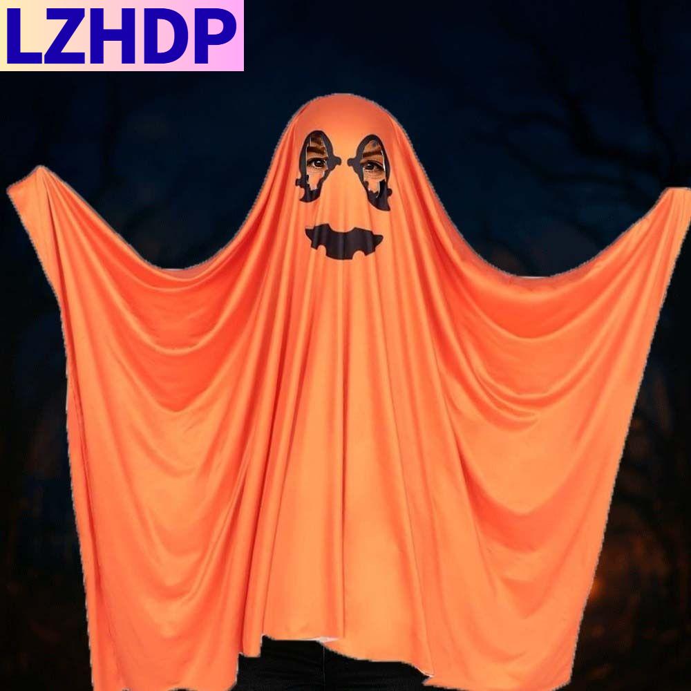 LZHDP ขาว ผ้าคลุมฮาโลวีน ตาดำ ชุดน่ากลัว ชุดคอสเพลย์ผี ออกแบบสร้างสรรค์ ทริคออร์ทรีตสุดหลอน ชุดคลุมผี ชุดงานเลี้ยง ราคา 420 บาท*ส่งฟรี