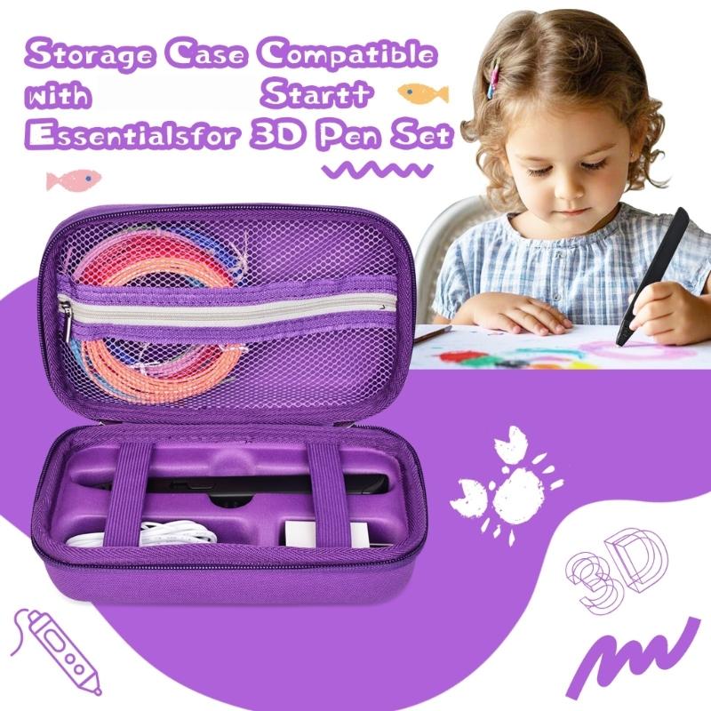Child Friendly Craft Organizers With Secure Storage Compartments And EVA Material For MYNT3D 3D Pen Harga  28 Ringgit*Penghantaran Percuma
