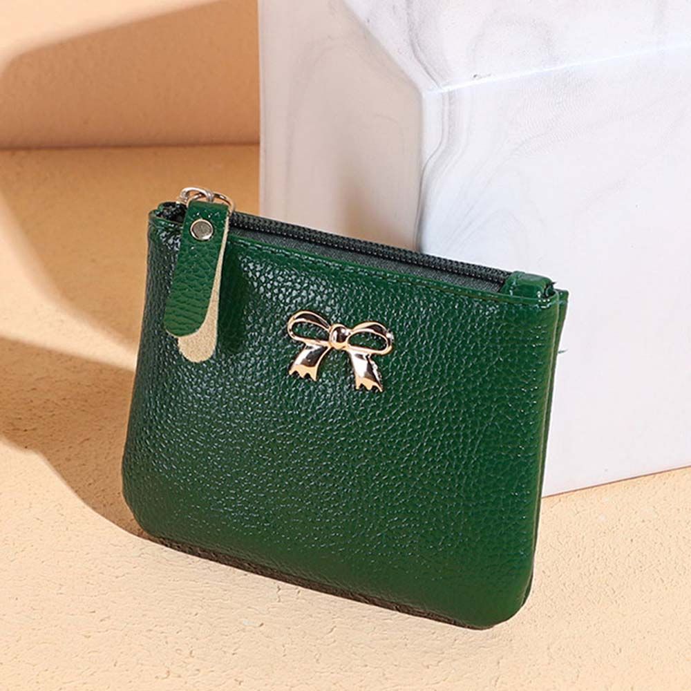 SEGDHYJG Thời trang Sáng Tạo Thẻ Trường Hợp Key Ví PU Da Mini Dây kéo Chủ Sở Hữu Thẻ Thẻ Pouch Tiền nhỏ Bag Phụ nữ Đồng Xu Ví