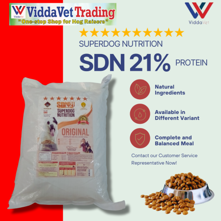 SuperDog Nutrition SDN 21 Protein Meal for Dogs, 5-25kg