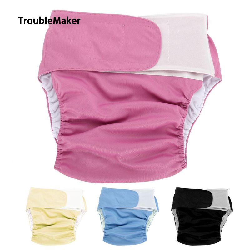 TroubleMaker [Ready to use inventory] Reusable fabric diapers that are convenient for adults to use ราคา 178 บาท*ส่งฟรี