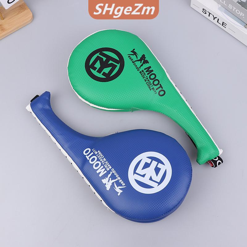 [COD] SHgeZm Trẻ em Taekwondo PU phục hồi miếng bọt biển bền đôi đá Pad mục tiêu đấm bốc SANDA pad cho Tae Kwon làm Karate đào tạo quà tặng nhỏ