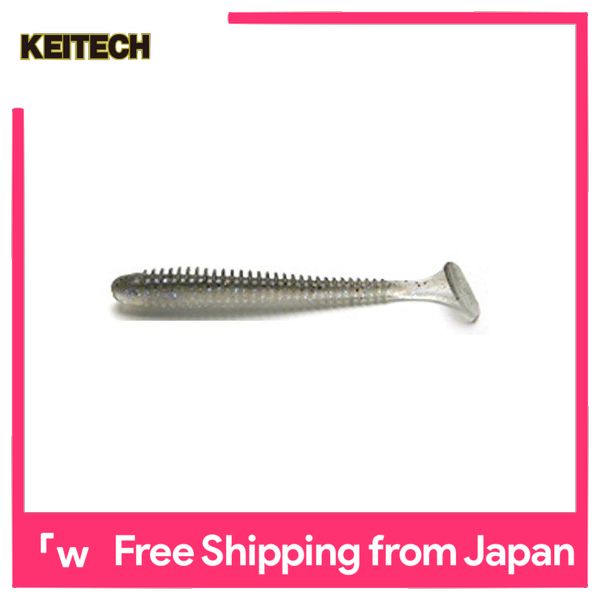 Keitech Easy shiner 4,5" japón goma peces sal/aroma Hecht Zander 11,3cm 6 St