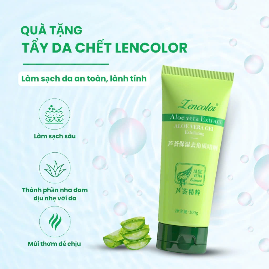 Combo 3 Sữa Rửa Mặt Làm Sạch Da Dịu Nhẹ Senana 60g Tặng Ngay 1 Gel Tẩy Tế Bào Chết Lô Hội Lencolor 100g - 3