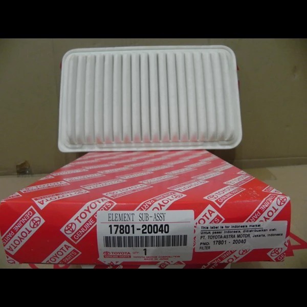 filter udara Toyota Harrier gen 2 ACU30 2400cc 17801-20040 ORI Harga 410,000 rupiah*Gratis Ongkir