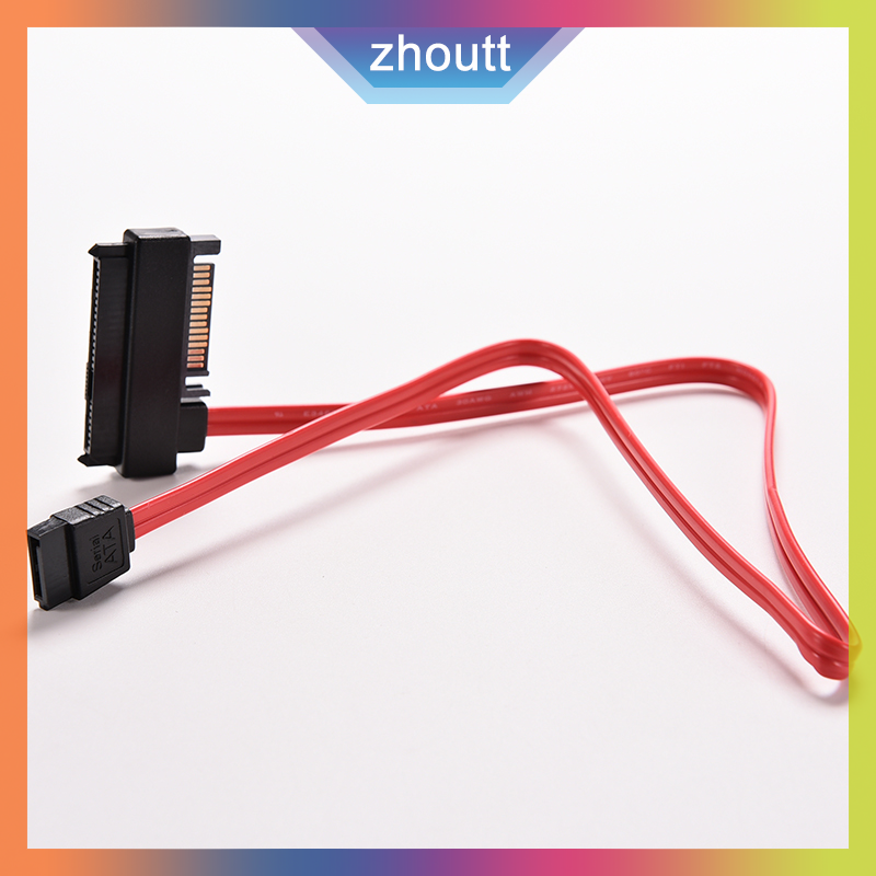 zhoutt SAS HDD SFF-8482 để SATA phong cách SAS cổng cáp dữ liệu + 15pin kết nối điện 50cm