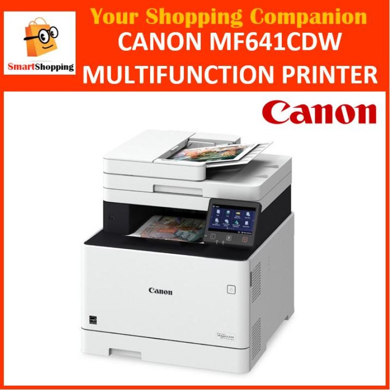 Canon Printer MF641CDW Compact and Efficient 3-in-1 Colour Wireless Multifunction Printer Print / Scan / Copy Singapore