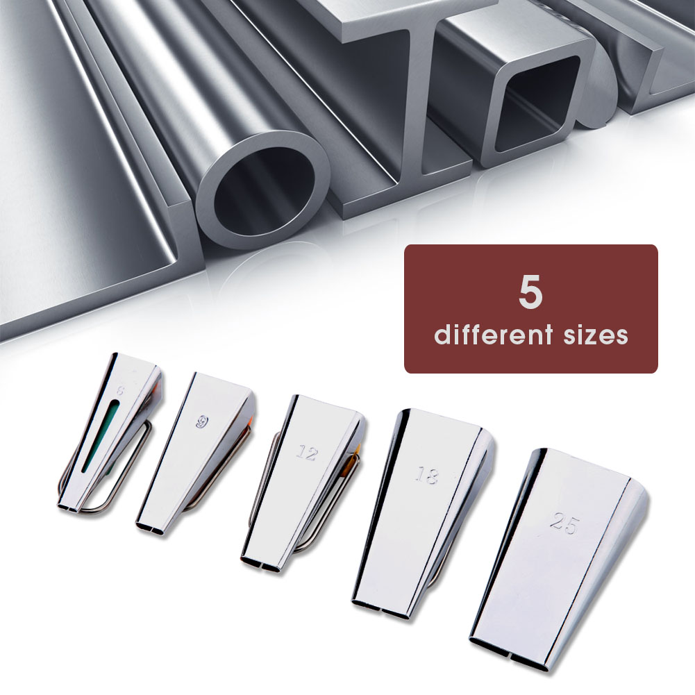 5 cái băng xéo các nhà sản xuất thiết lập Băng keo vải Maker Bộ dụng cụ DIY may quilting thiên vị ràng buộc Maker 6mm/9mm/12mm/18mm/25mm