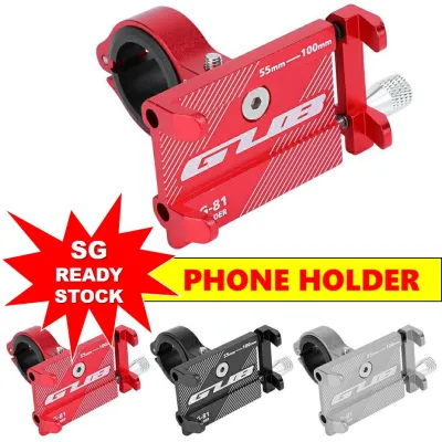 [SG READY STOCK] GUB G-81 Mobile Phone Holder G81 Bicycle Bike Electric Scooter Motorcycle Phone Holders