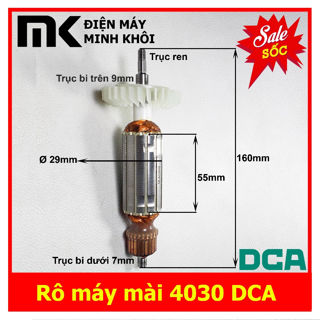 Rô máy mài góc ga4030