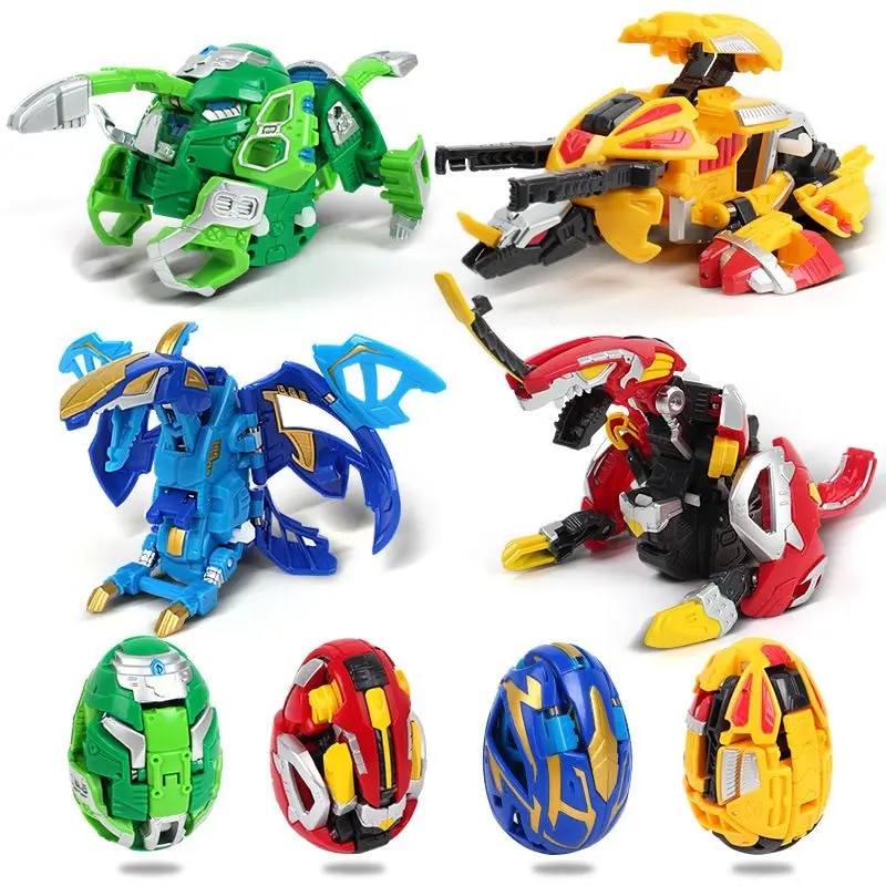 Hello Carbot Anime Deformation Toy Automatic Transformation Dinosaur Egg