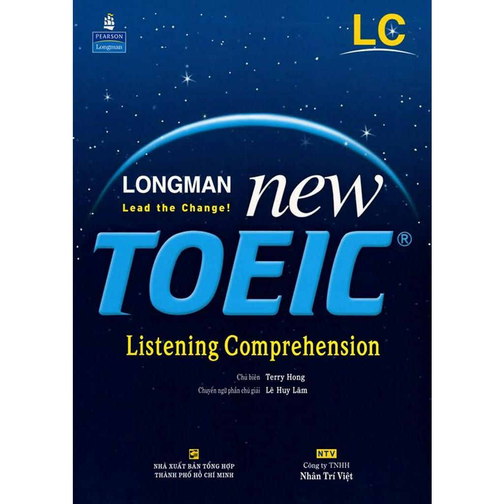 Nhà sách Minh Tâm _ Sách - Longman New TOEIC Listening Comprehension (Kèm CD)