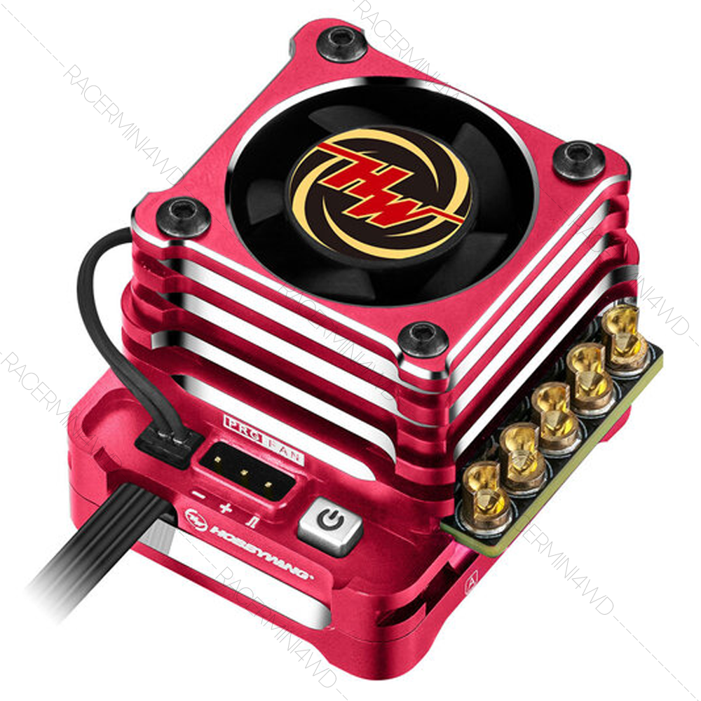 Hobbywing 30112615 XeRun XD10 PRO (Red)(100A) อุปกรณ์ควบคุมระบบไฟรถบังคับฮ๊อบบี้วิงแท้ ราคา 5,310 บาท*ส่งฟรี