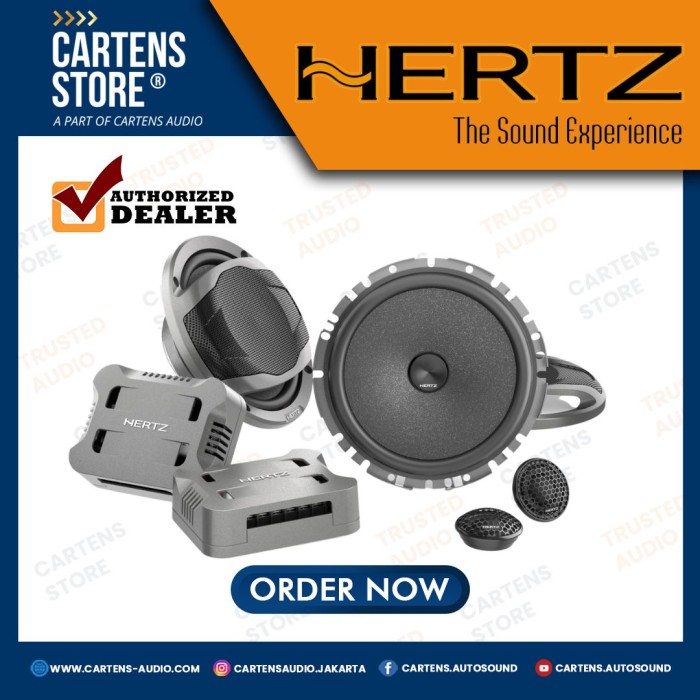 SPEAKER HERTZ CK 165 F 2 WAY PASSIVE CROSSOVER BY - CARTENS STORE Harga  7,313,000 Ringgit*Penghantaran Percuma