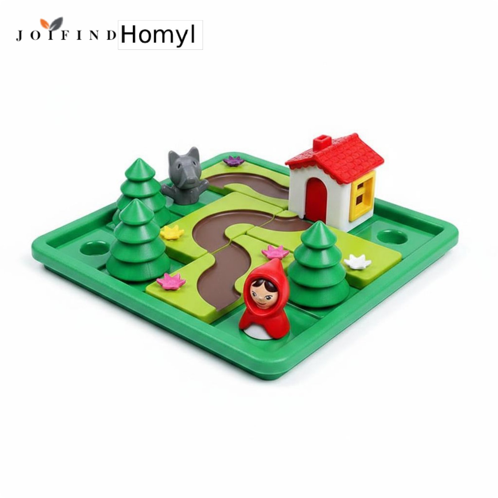 Homyl Parent Child Interaction Little Red Riding Hood Game Focus Practice Story Brain Teaser Game Brain Training Path Maze Toy Problem-Solving Skills for Children, 3+, Family Time, Home ราคา 792 บาท*ส่งฟรี