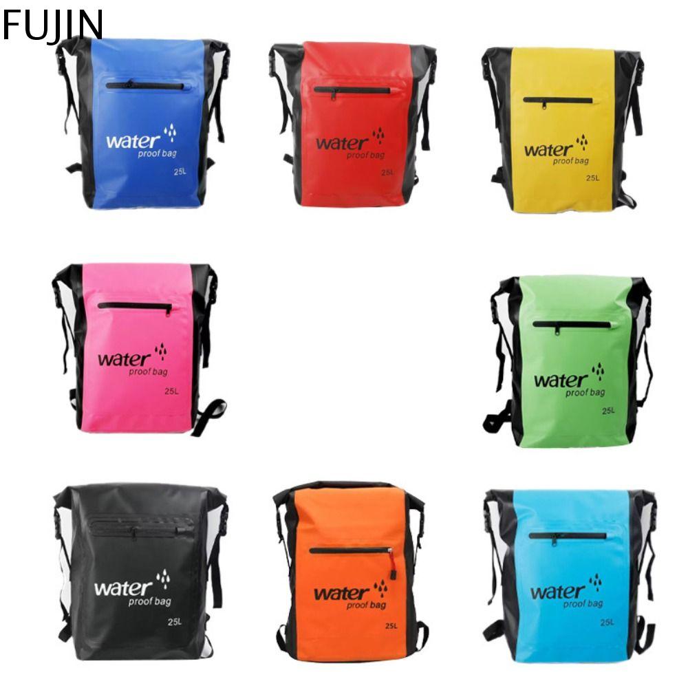 FUJIN Dung lượng lớn Túi khô chống nước Túi bảo quản khô Nước nổi Túi xô đi bè Bao tải ngoài trời Ba lô Ba lô bơi Đi bộ trên sông