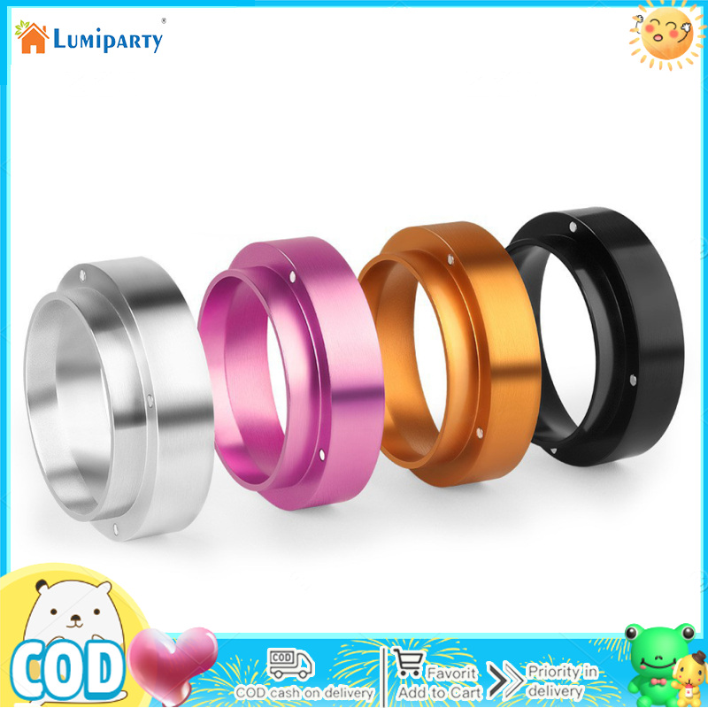 51/53/58mm Coffee Dosing Ring With Magnetic Lightweight Anti-fall Aluminum Alloy Espresso Dosing Funnel ราคา 114 บาท*ส่งฟรี