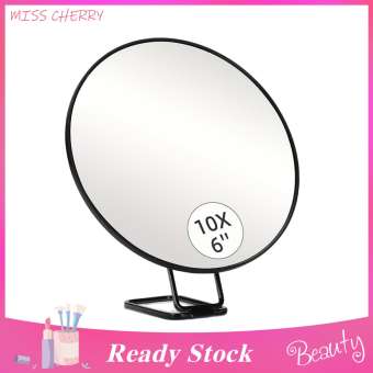 Adjustable Magnifying Mirror Desktop Mirror Portable Handheld Makeup Mirror 10x/20x/30x Magnification for Home Travel Beauty Tool